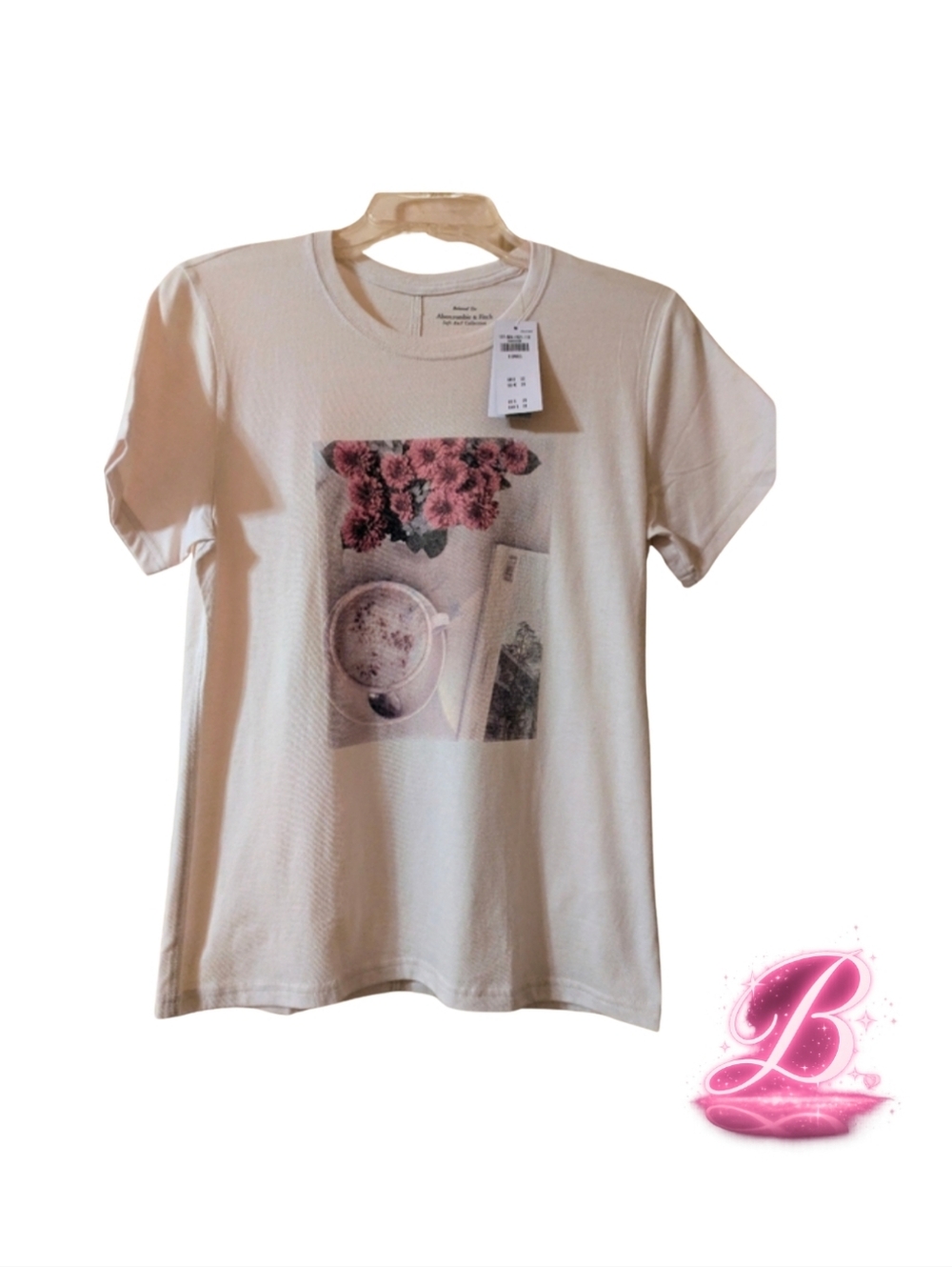 🎀Abercrombie & Fitch Soft A&F Collection - Relaxed Tee - AXS - NWT